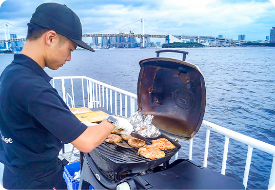 写真：本格出張BBQ